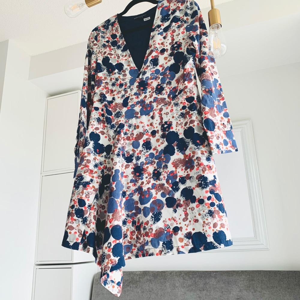 Flirty Asymmetric Dress | Walter Baker